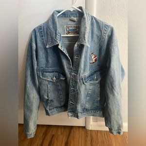 vintage iou jean jacket